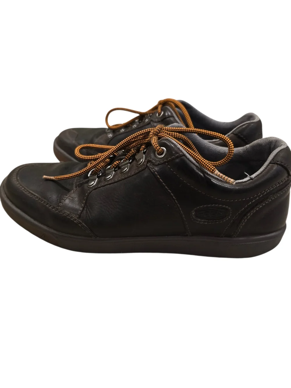 Keen Men's Brown Glenhaven Leather Sneakers 9.5